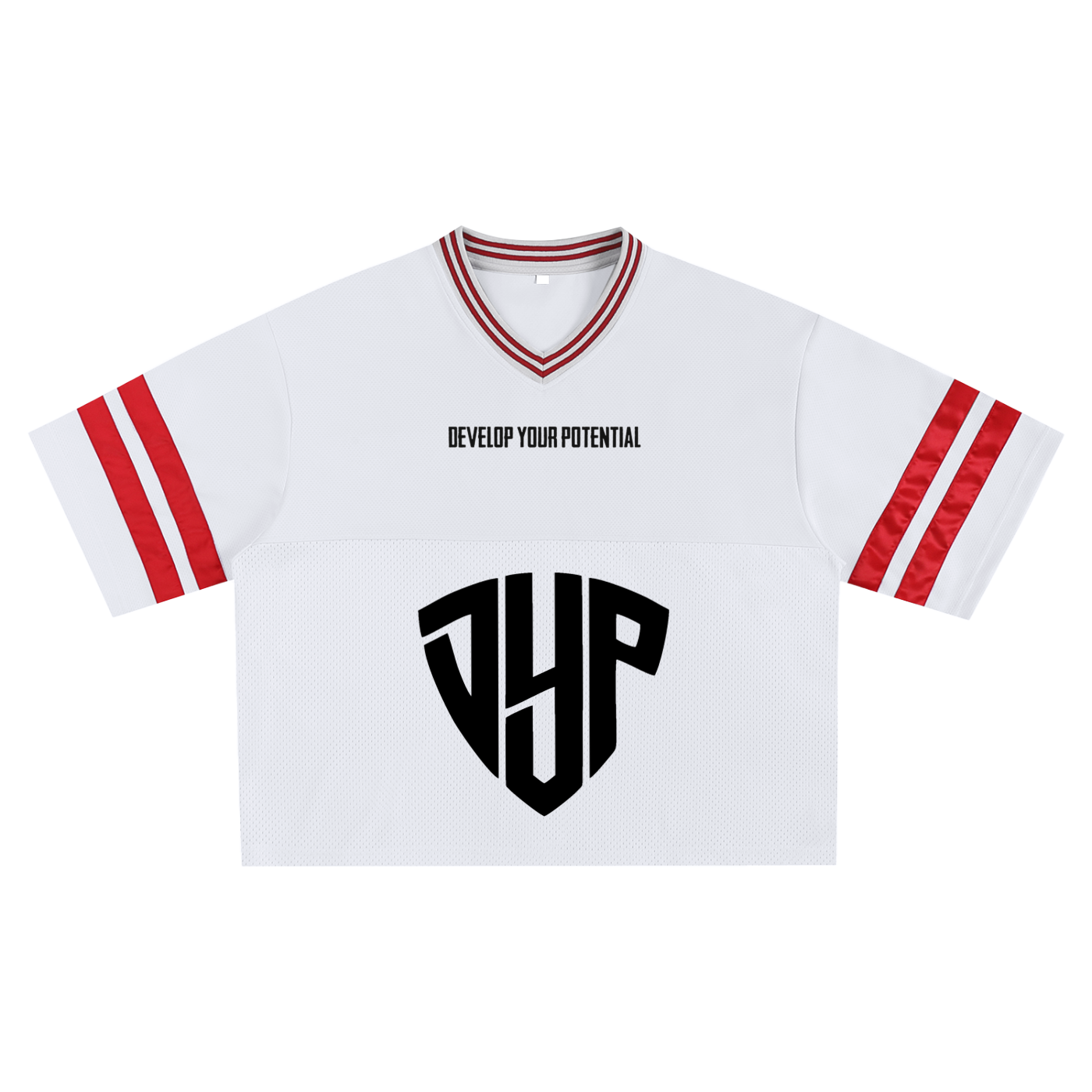 Taped Mesh Boxy T-shirt