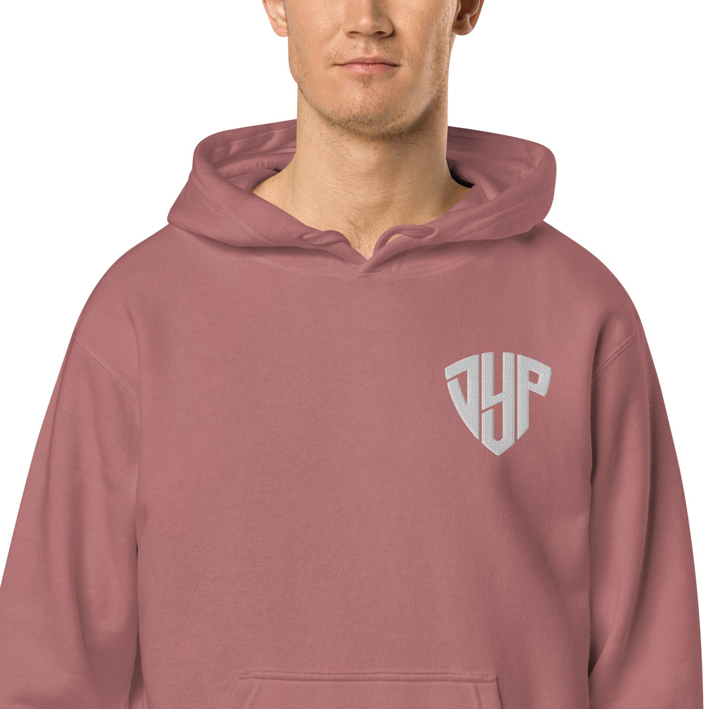 Unisex pigment-dyed hoodie