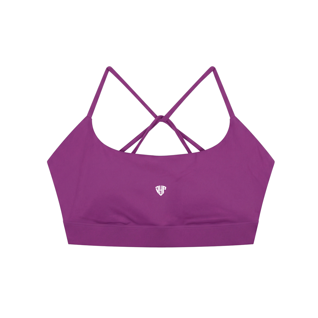 Strappy Criss Cross Yoga Sports Bra