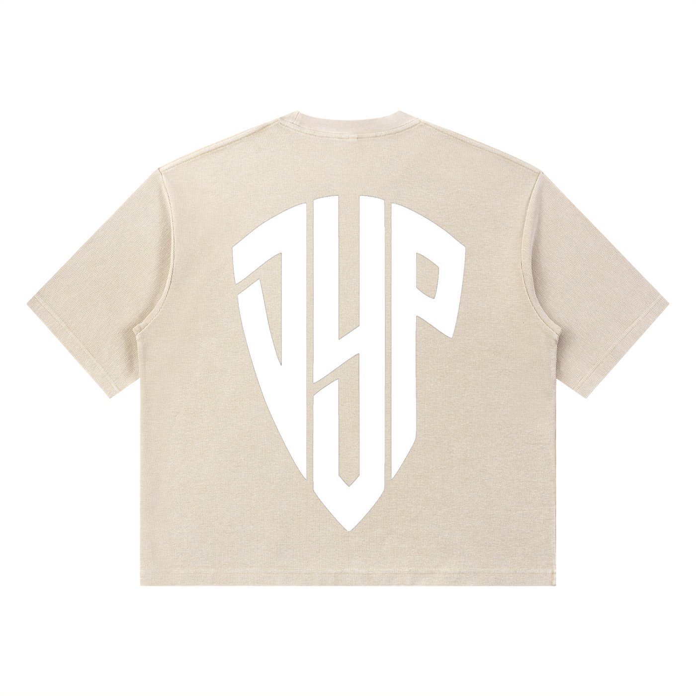 Unisex Mineral Wash Waffle Boxy T-Shirt
