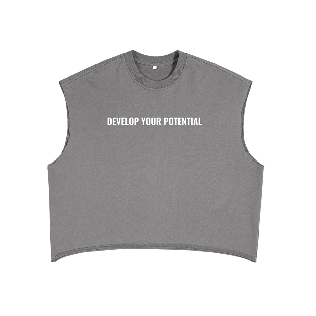 French Terry Boxy Tank Top