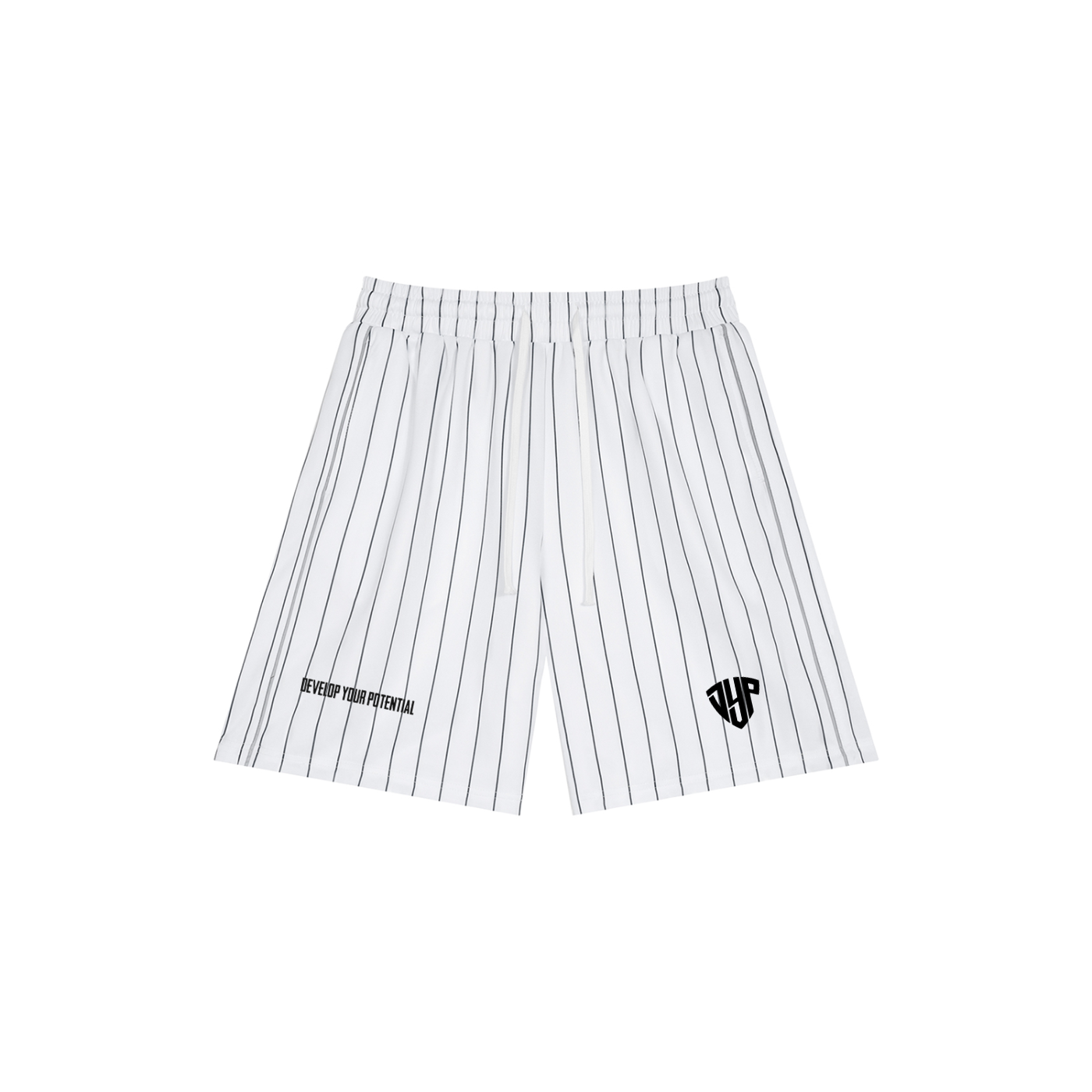 Unisex Striped Loose Fit Shorts