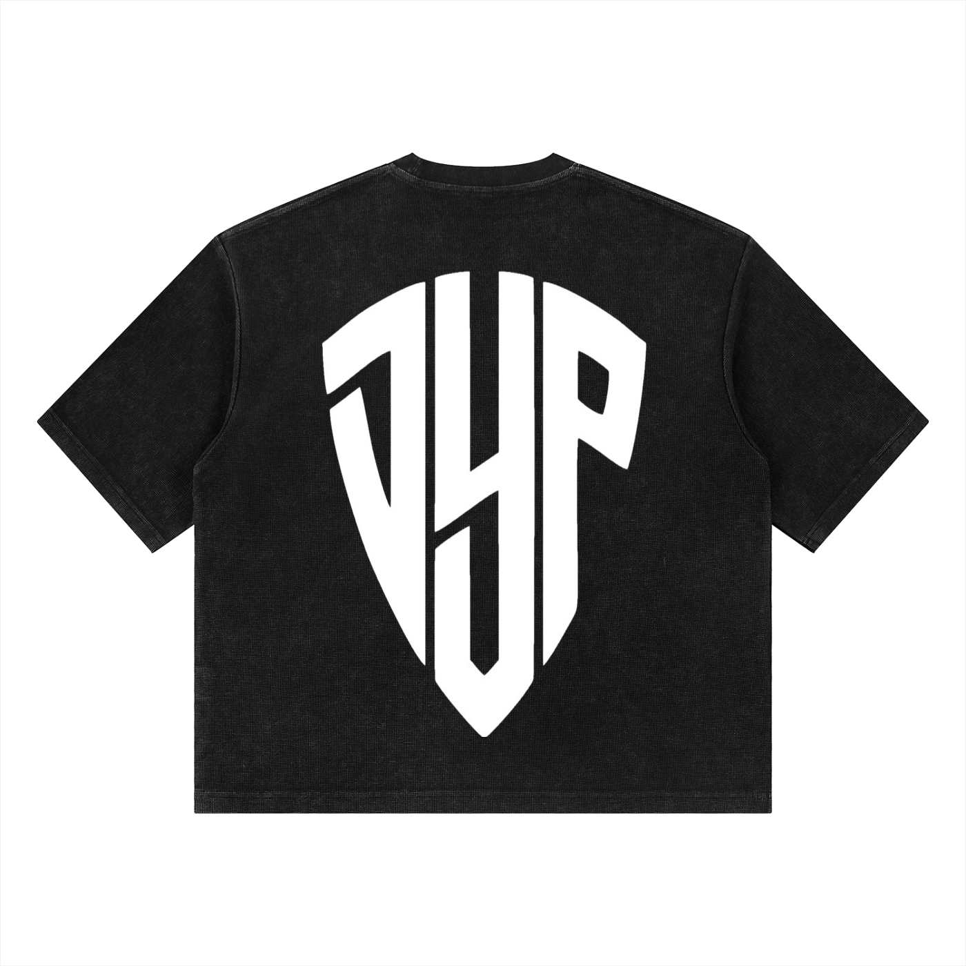 Unisex Mineral Wash Waffle Boxy T-Shirt
