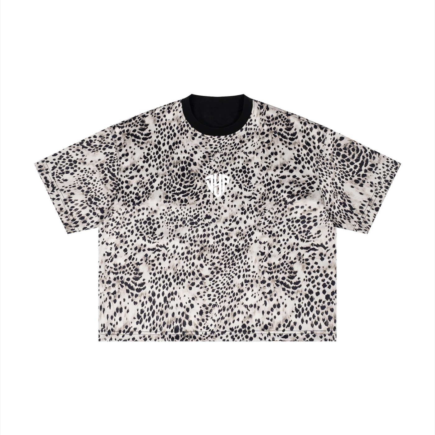 Unisex Leopard Print Boxy T-Shirt
