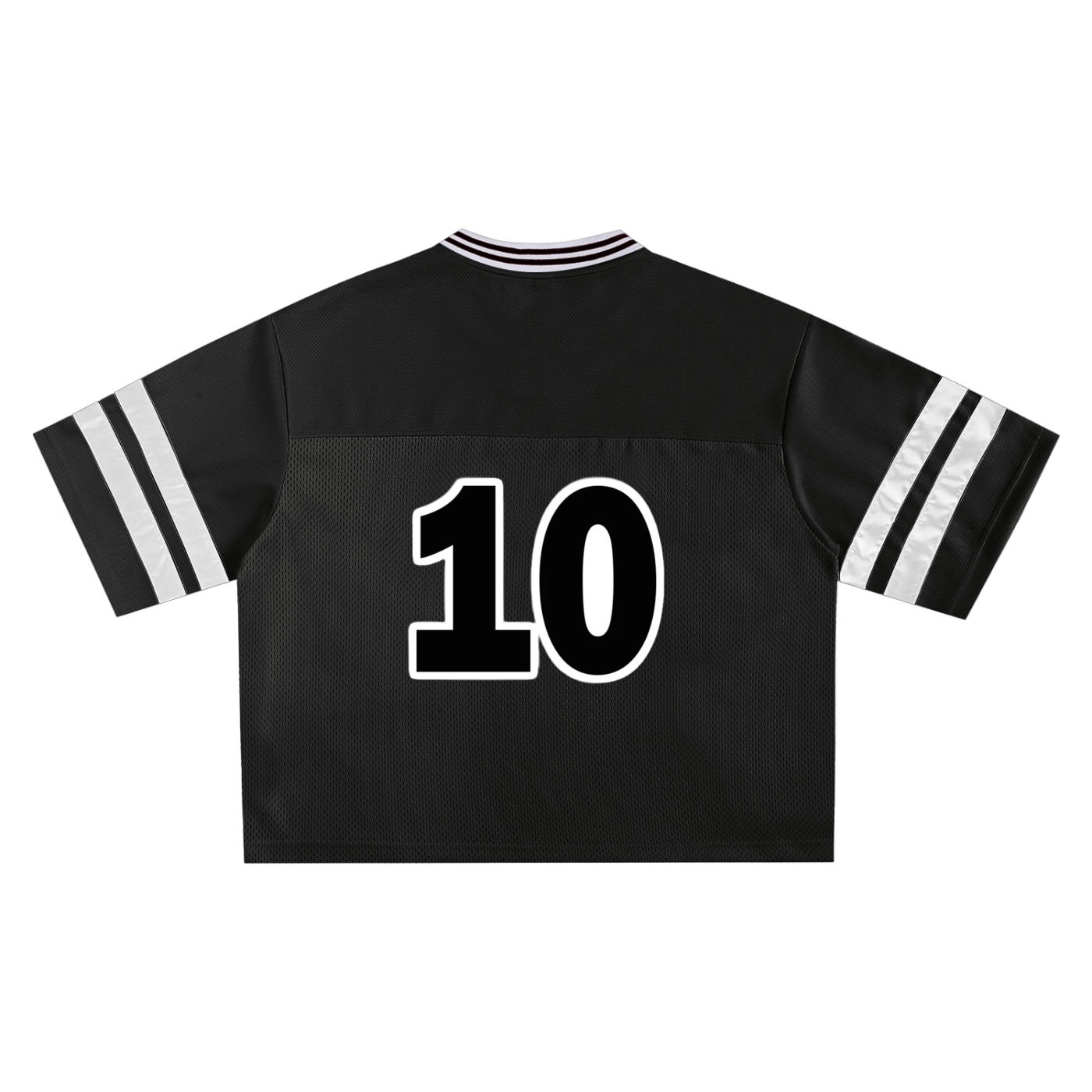 Taped Mesh Boxy T-shirt