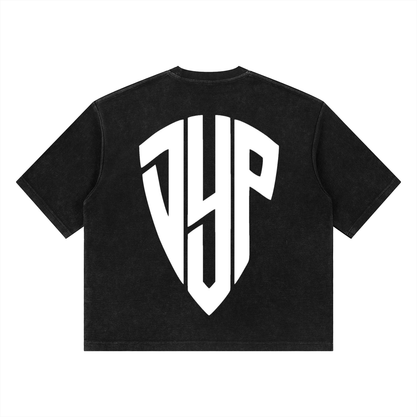 Unisex Mineral Wash Waffle Boxy T-Shirt