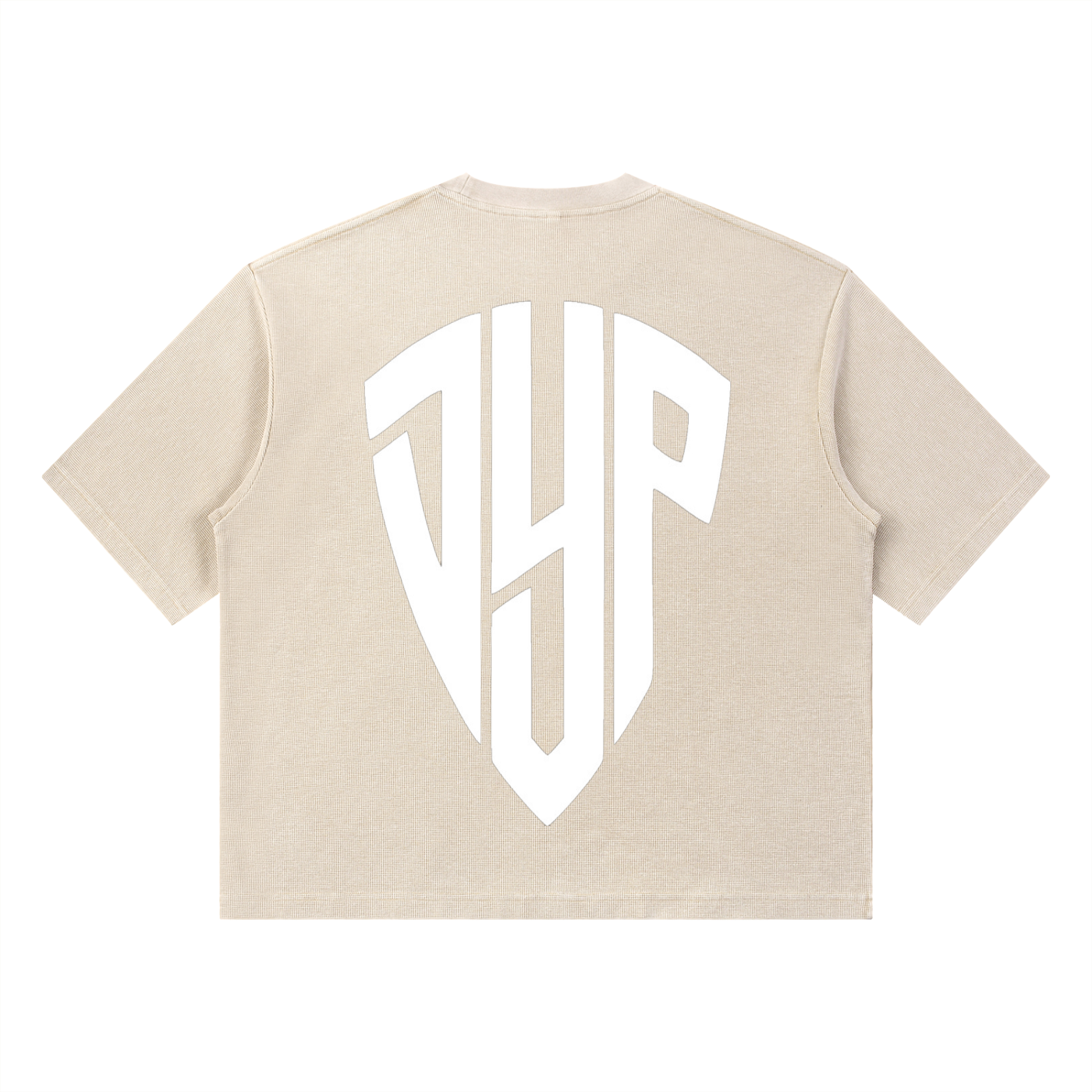 Unisex Mineral Wash Waffle Boxy T-Shirt