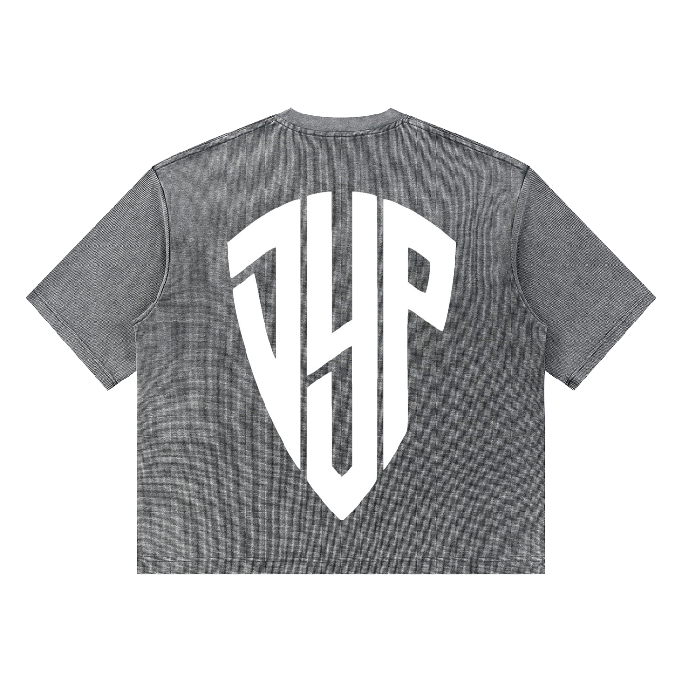 Unisex Mineral Wash Waffle Boxy T-Shirt