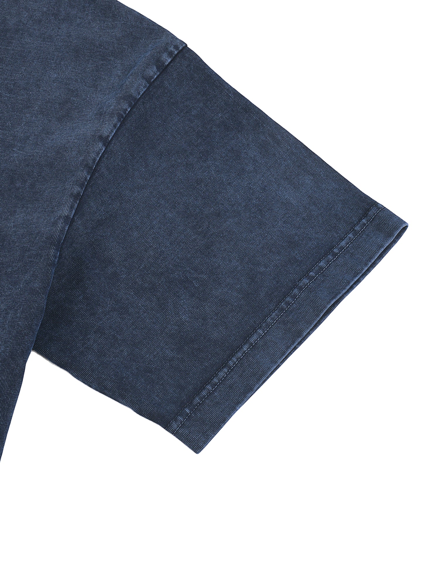 Heavyweight Snow-Washed Polo T-Shirt