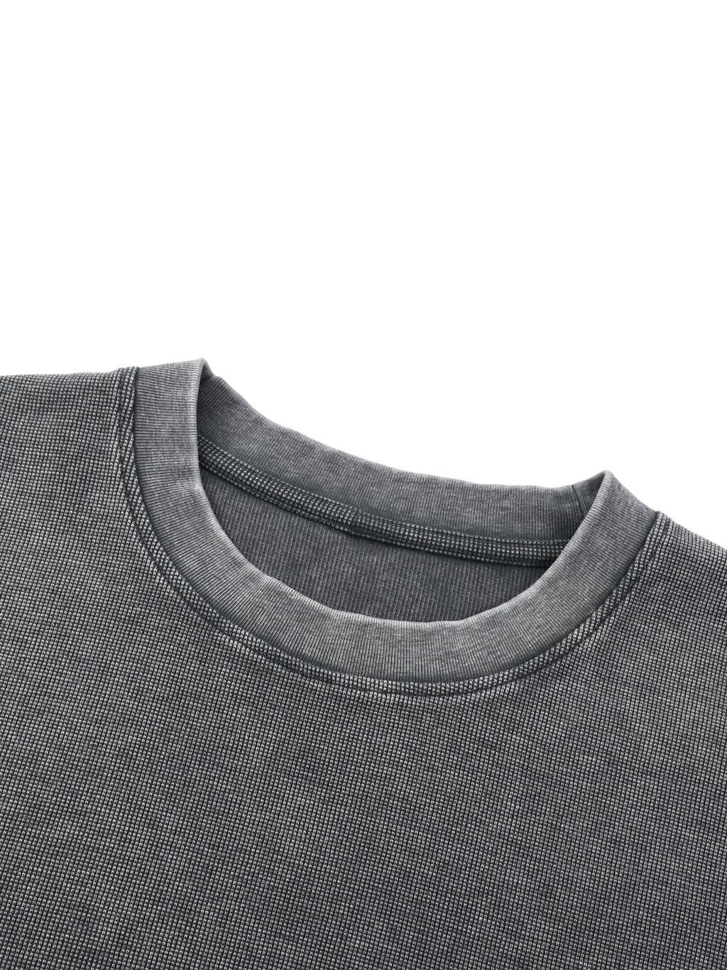 Unisex Mineral Wash Waffle Boxy T-Shirt