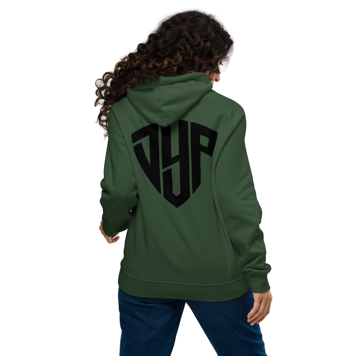 Unisex eco raglan hoodie