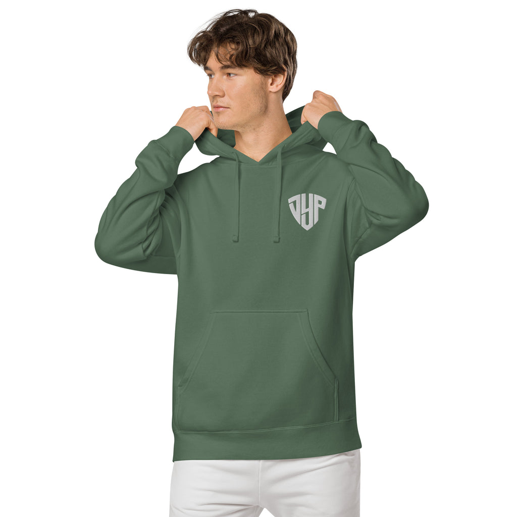 Unisex pigment-dyed hoodie