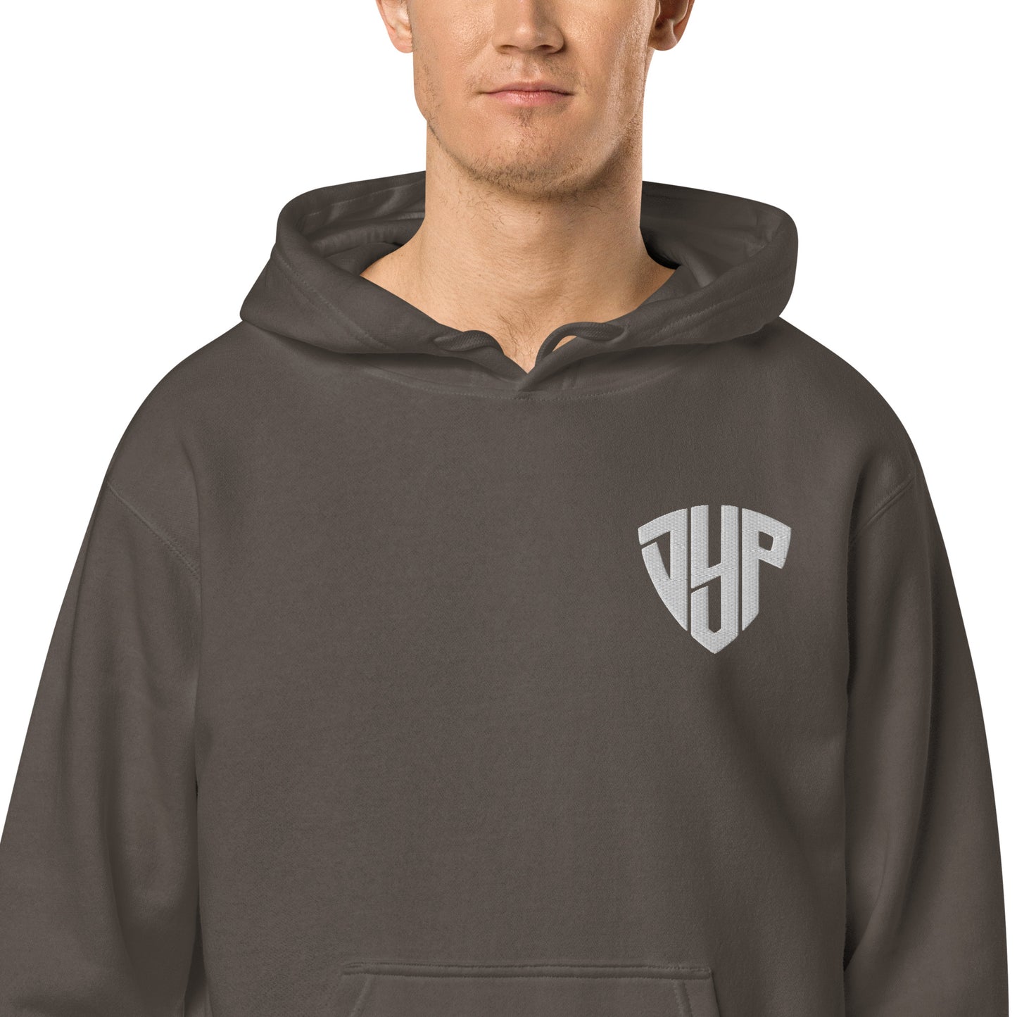 Unisex pigment-dyed hoodie