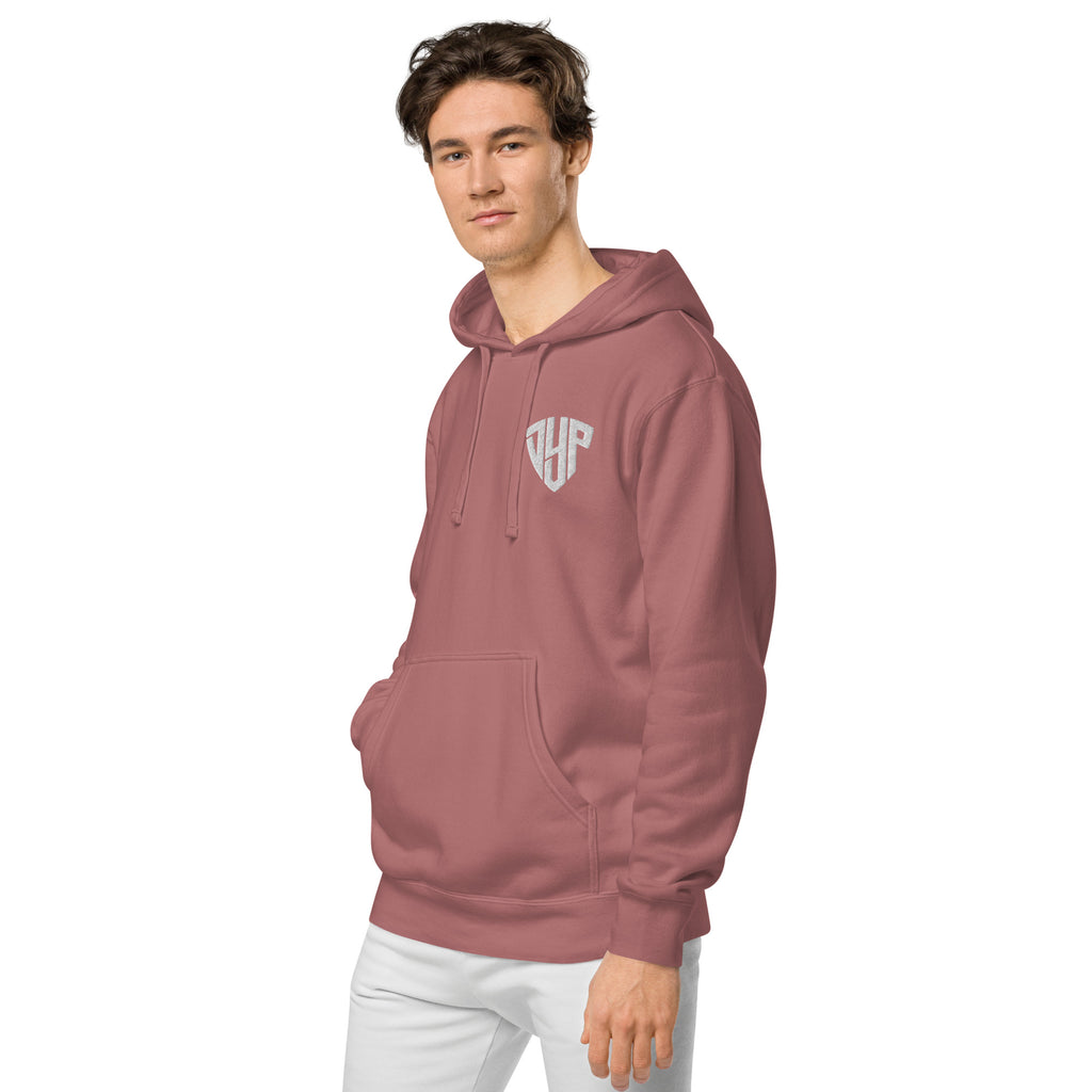 Unisex pigment-dyed hoodie