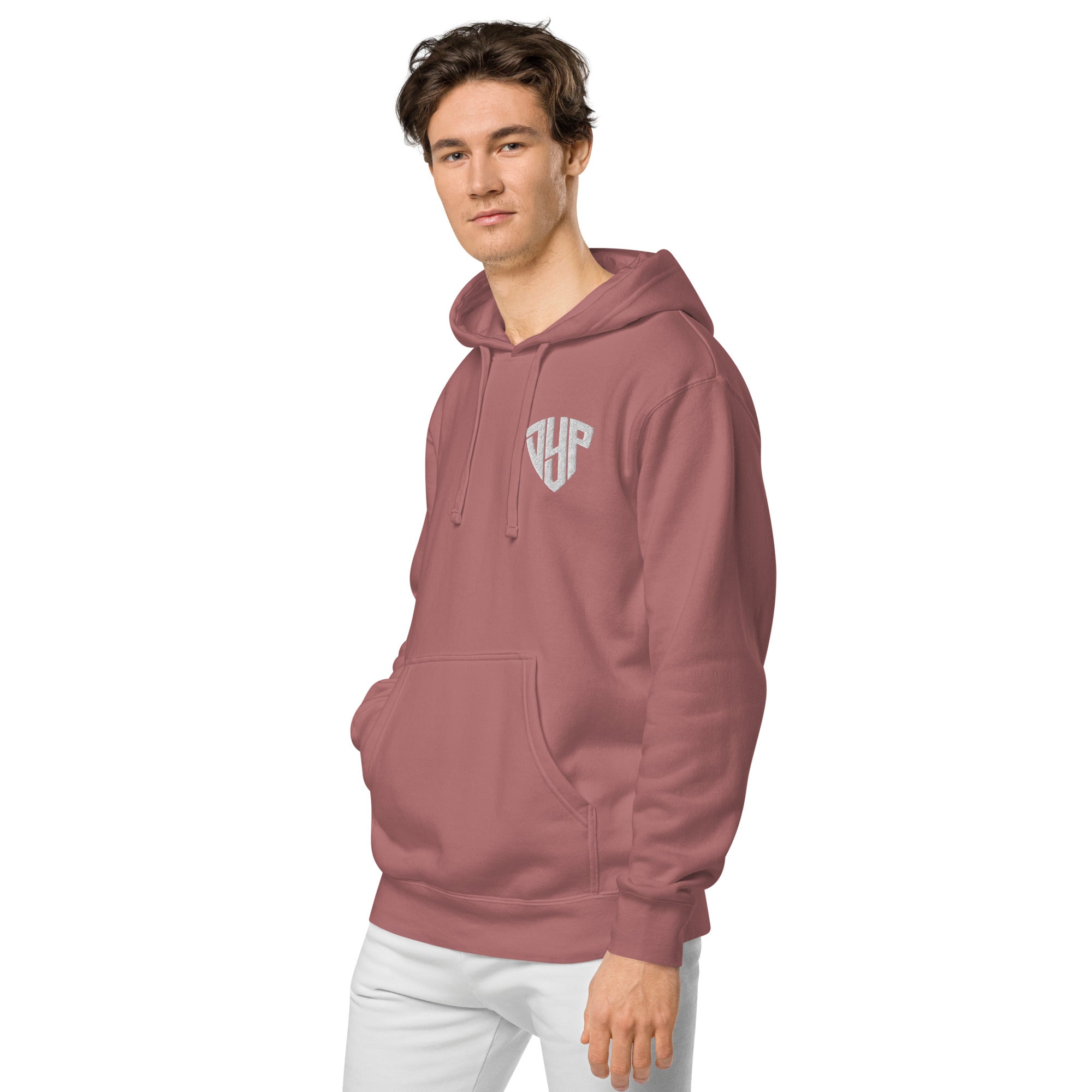 Unisex pigment-dyed hoodie