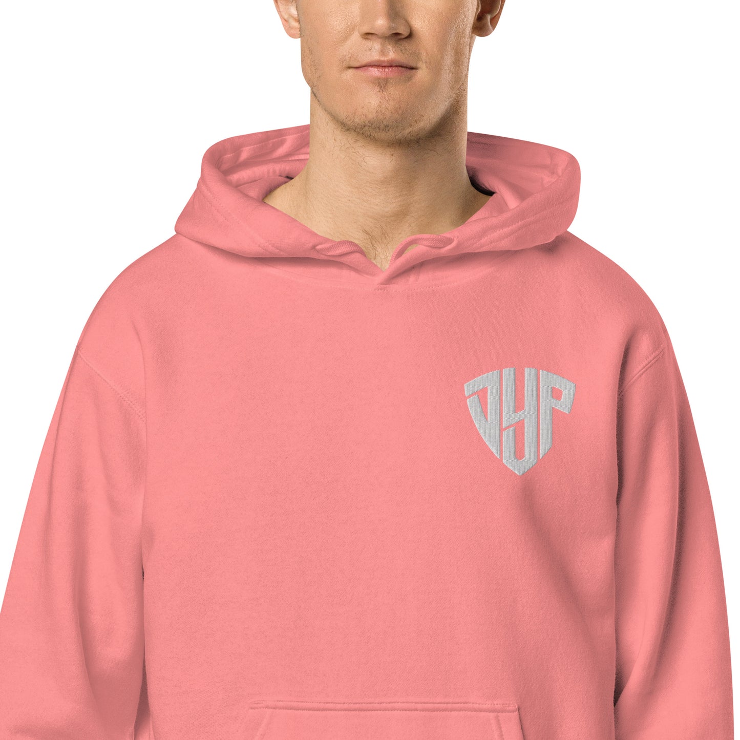 Unisex pigment-dyed hoodie